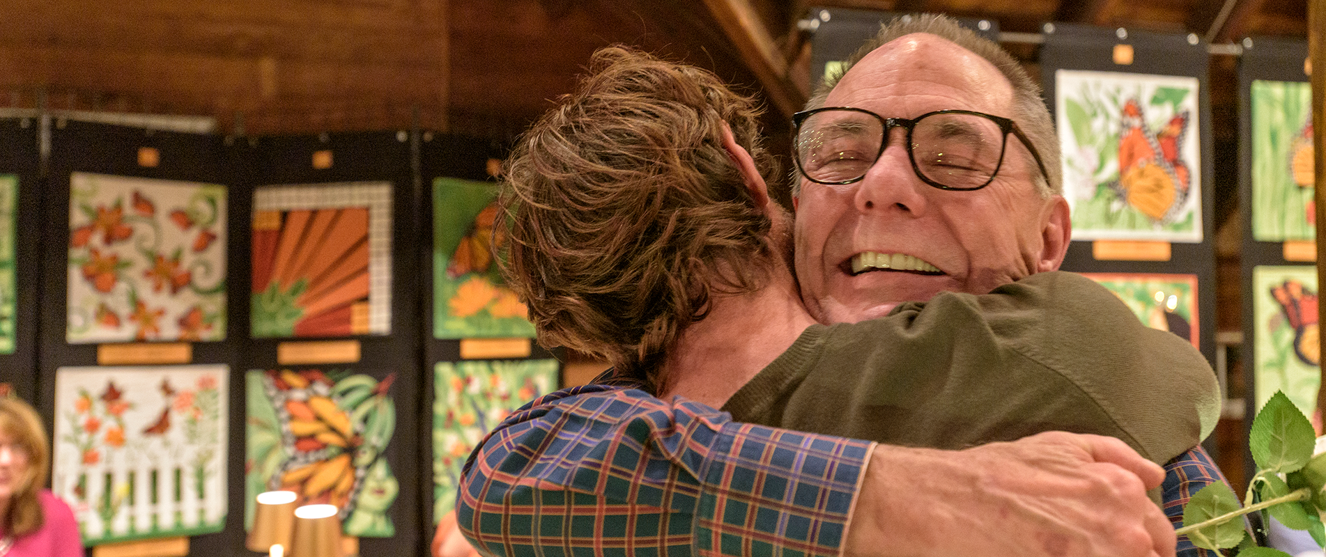 Kenny and Ian Hug