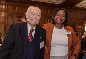 donors at an event